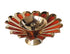 Iron and Brass Deepak Orange Colour 0.04Kg